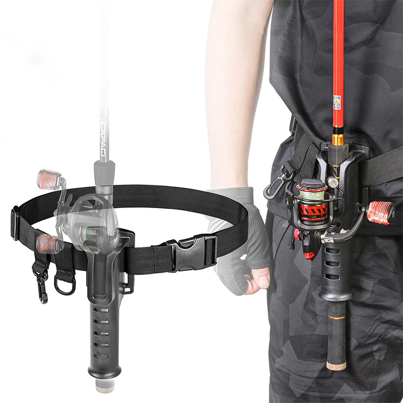 belt fishing rod holder 3rd Hand The Alijos fishing rod holder belt is lightweight and easy to wear yet offers the same heavy Fly Fishing Belt Clip Fishing