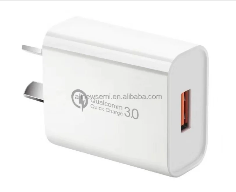 Australian standard qc3.0 charger high pass QC 3.0 fast charging 18W fast charging charger qc.30 fast charging charger