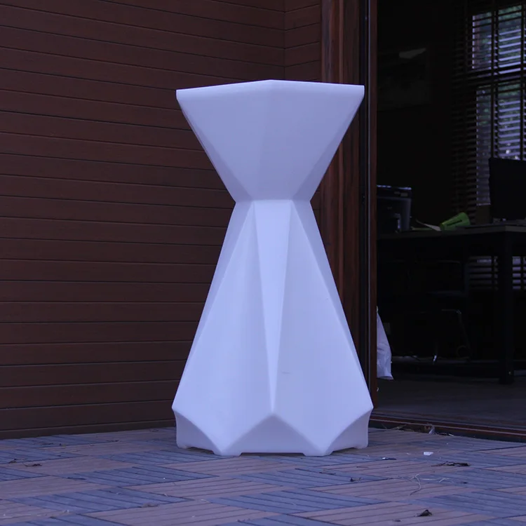 Перезаряжаемый портативный коктейльный светодиодный стол с дистанционным управлением