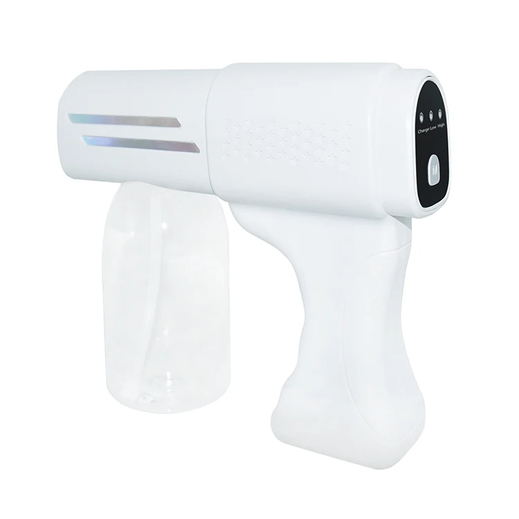 Factory Handheld Cordless Portable Rechargeable 500ML Electric Disinfect Steam Gun Water Cordless Atomizer Nano Spray Gun