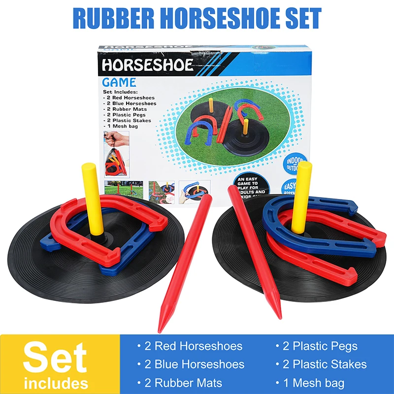 Оптовая продажа производство Набор для игры в подкову детей и