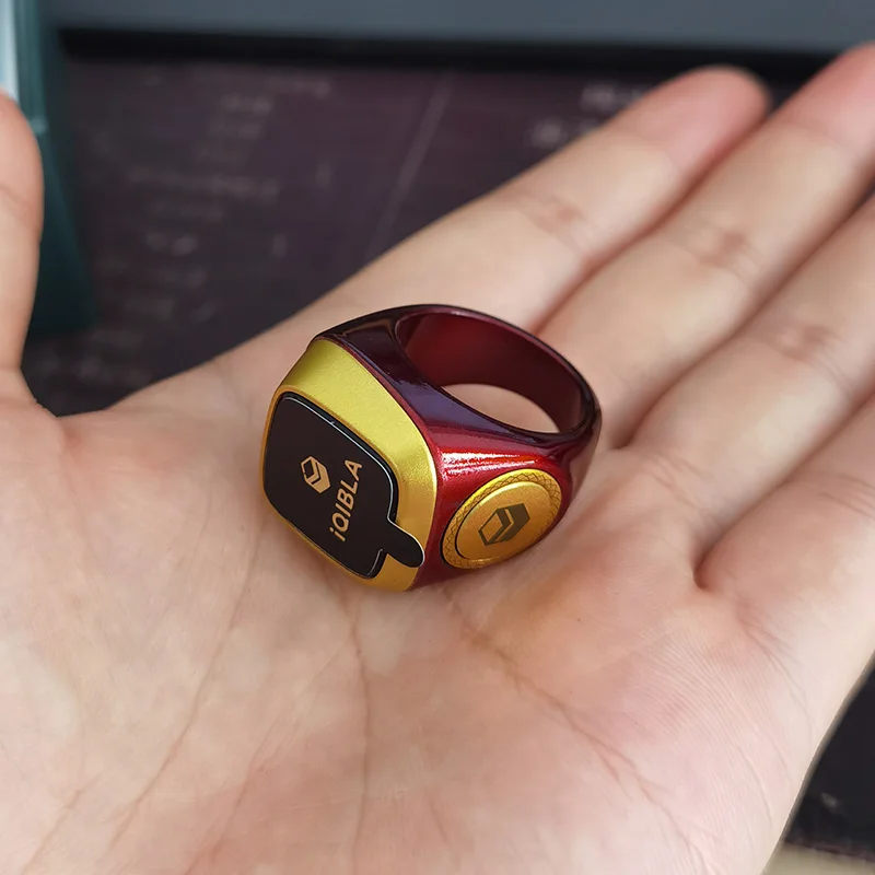 Zikr Ring IQIBL Smart Ring for Muslim Prayers Including a Reminder of the Five Daily Prayers Iqibla Smart Tasbih Zikr Ring