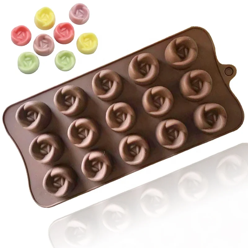 Almond Shape Silicone Chocolate Mold