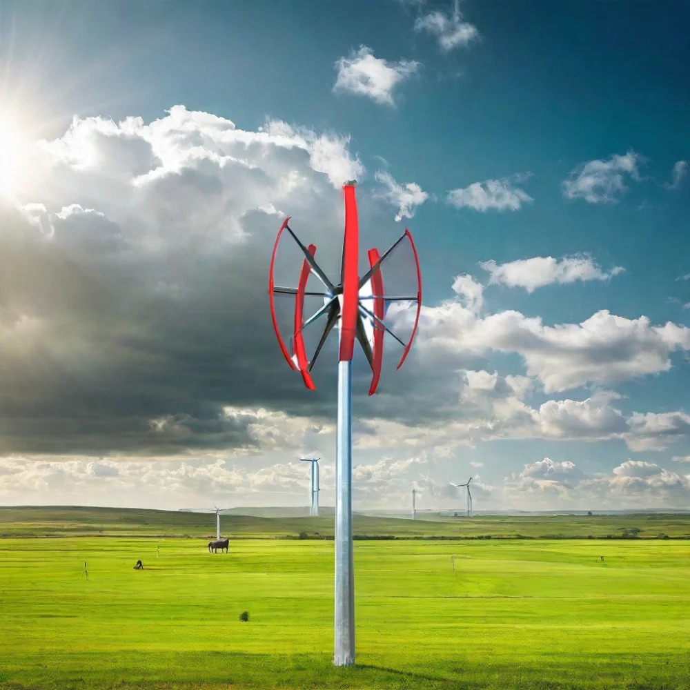 Levitation Permanent Generator Free Noise Single Phase 5KW 3KW 10KW Windmill Also Called Wind Turbine Vertical for Home