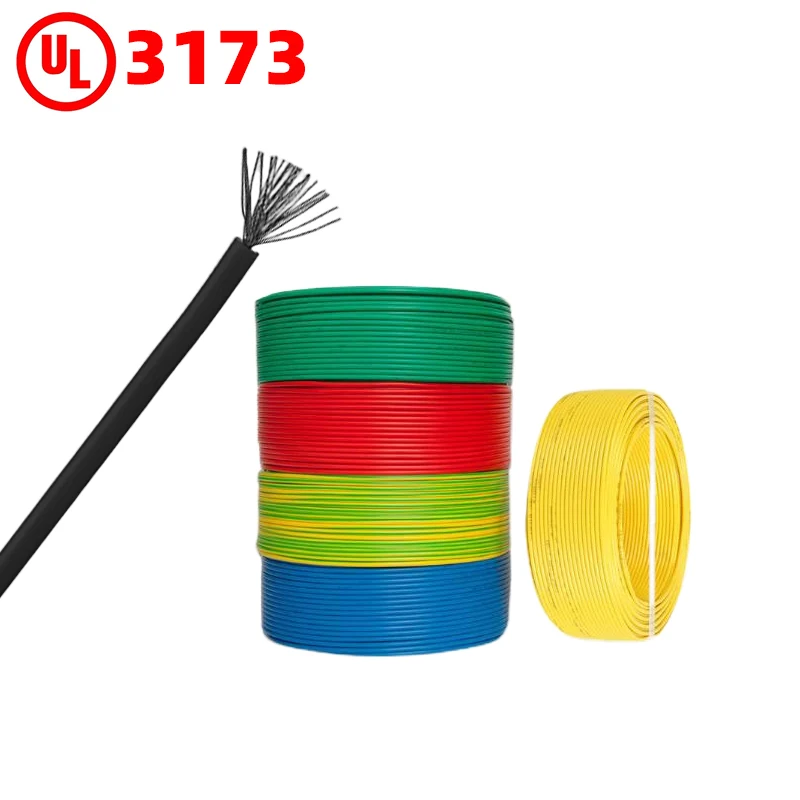 Free Recommend Degrees C Rated Custom UL3173 10 16 18 AWG XLPE 600V AC Microphone Electric Wire Cable