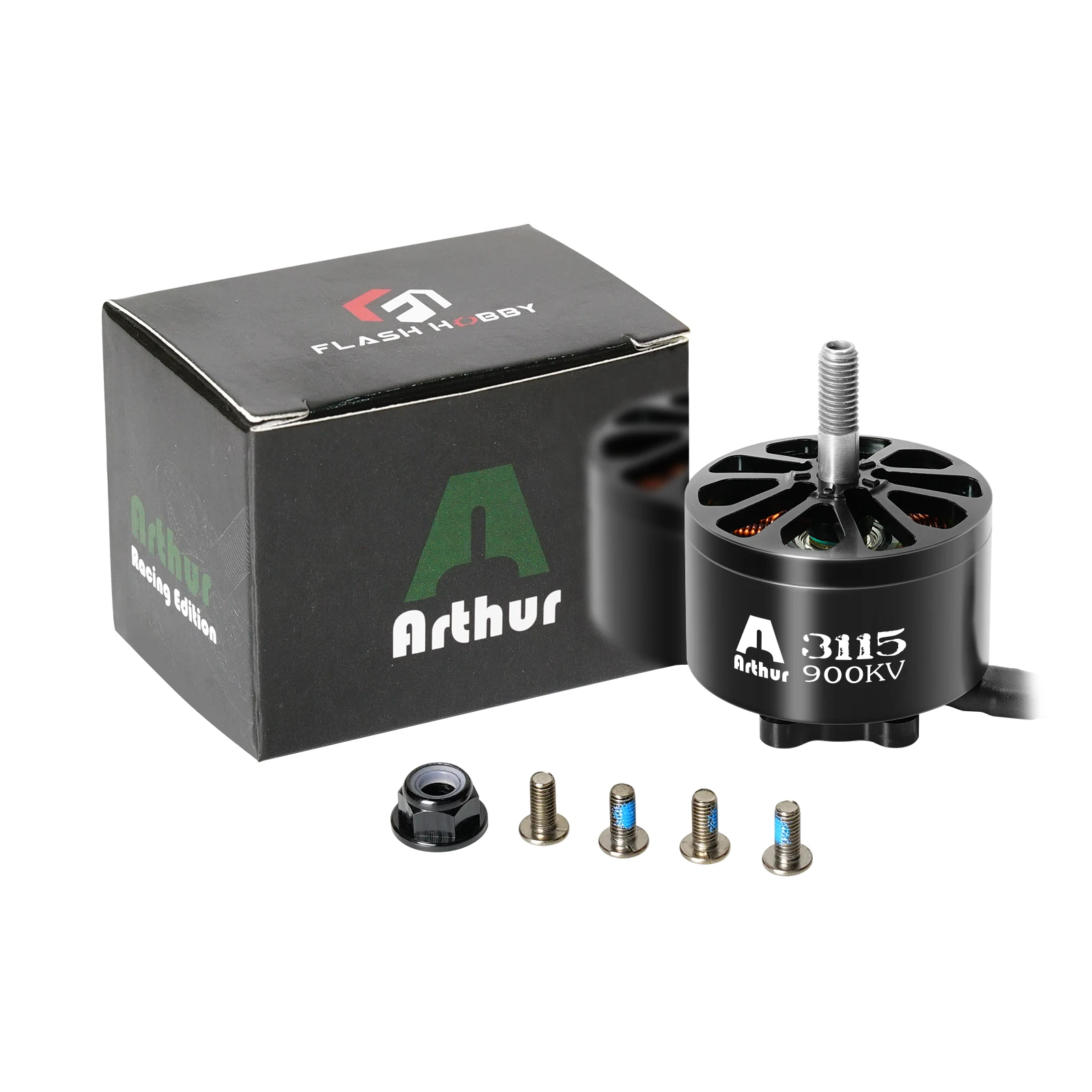 FLASH HOBBY 3115 900KV Brushless Motor for 9-10 Inch FPV Racing