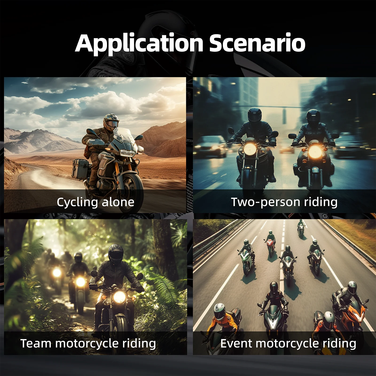 EJEAS V6 Pro bluetooth Intercom Motorcycle Two Way Conference Intercom Motorcycle Ejeas Intercom V6 Intercomunicador Para Moto