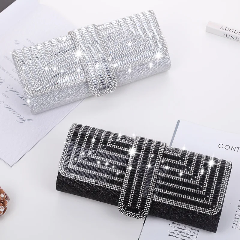 New Women's Wedding Clutch Evening Bag Small Female Handbag Luxury