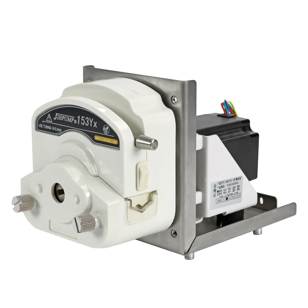 JIHPUMP High Efficiency 110v 220v 3000ml Peristaltic Pump Precision Medical Instrument Easy Install Support High Float OEM