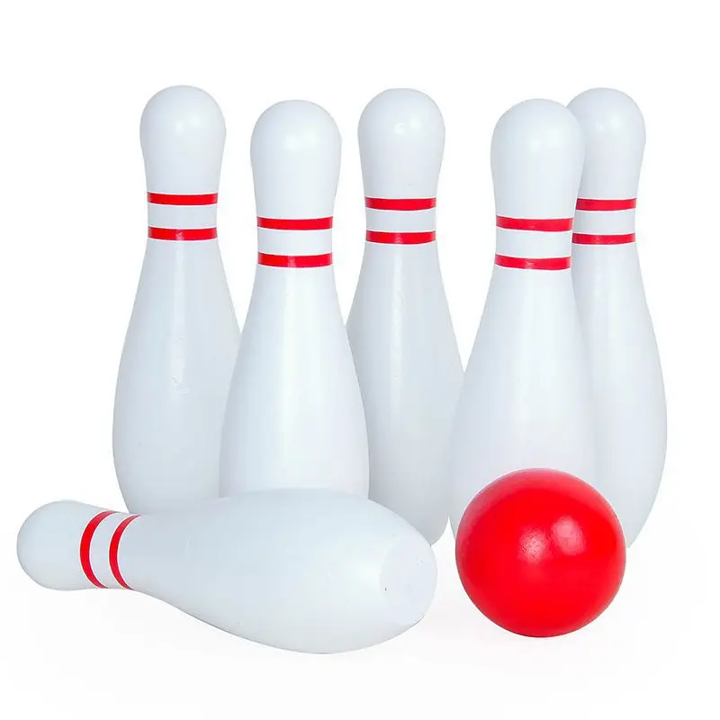 set of 4 candlepin bowling balls