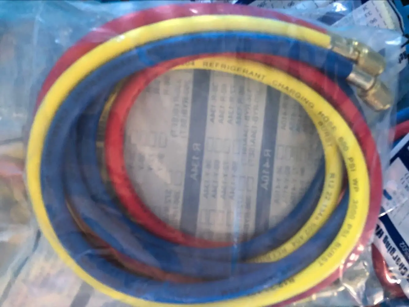 product ac manifold freon gauge hose sets ac gas hose r407c r134a 30yard-4