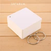 White 10 * 10 punching (with iron ring)