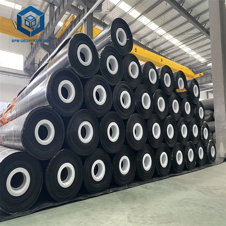 Cheap Price Flexible 1mm HDPE Smooth Plastic Geomembrane Liner for Dam Project in Australia