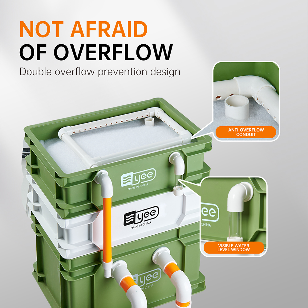 大型水槽池用万能フィルター 3段外部式飼育生物濾過装置 dcmaquashop_roka0021