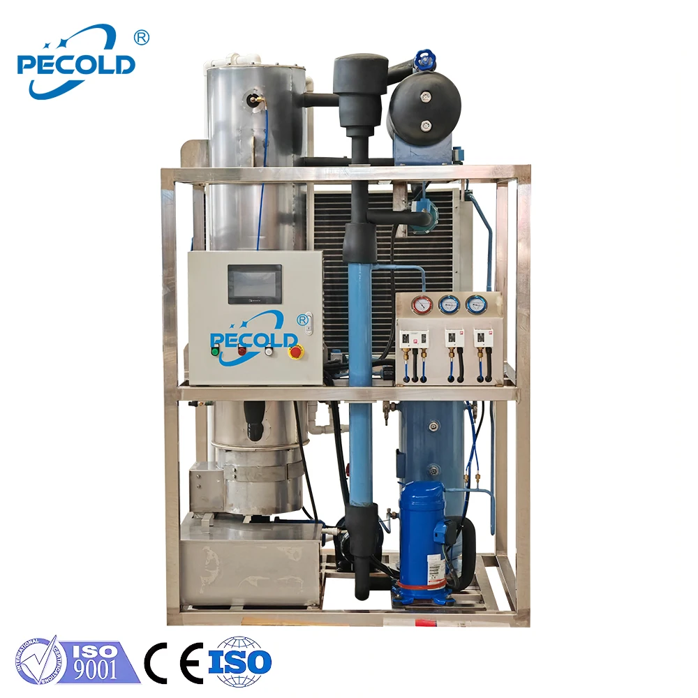 Powerhouse Tube Ice Machine Ice Tube Maker Machine for Business Pump CE Single Phase 1 T 3T 15T 5 Tone 10ton/day 5000kg 24hours