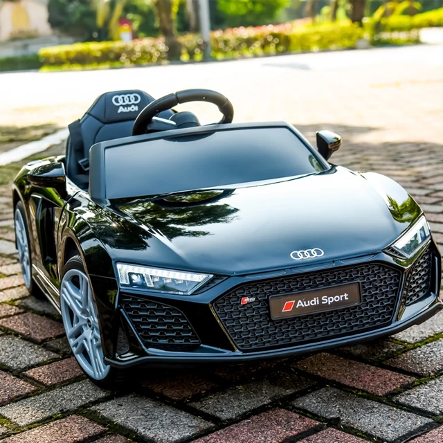 Licensed Audi R8 Electric Ride-On Car for Kids, 12V Battery