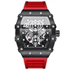 7 cassa nera cinturino rosso (stile 2)