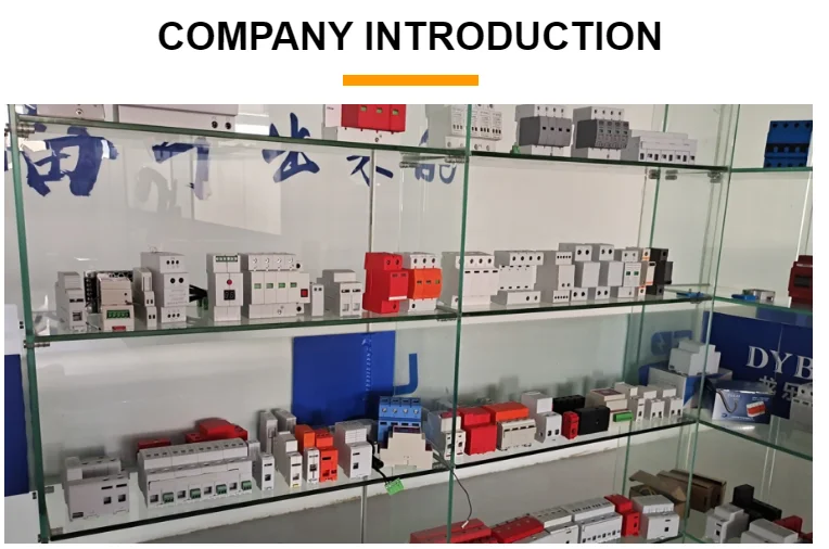 Certified Surge Protection Device HDS-B60 275V AC T2 30kA/60kA 4P SPD D Class Surge Protector