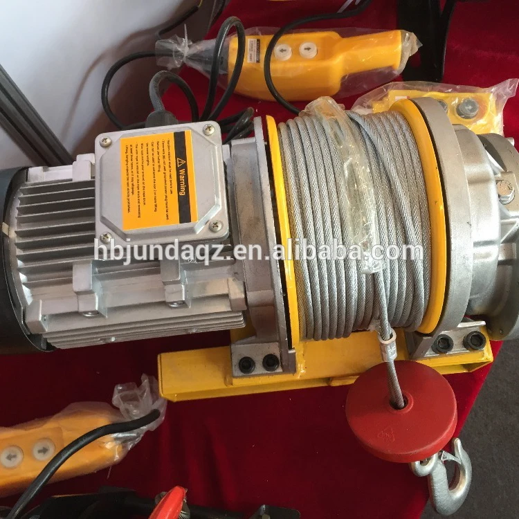 Quiet and Smooth Fast Speed High Quality 1T30M Electric Wire Rope Hoist
