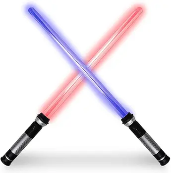 2022 hot sale light-saber sound Kids Cosplay laser sword led flashing colorful toys lightsaber