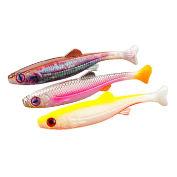 Cheery 19cm 63g 10color Large Size T-tail Soft Bait for Pike Grouper Giant Grouper and Black Bass PVC Fishing Soft Lure – Soft Lure – view 2