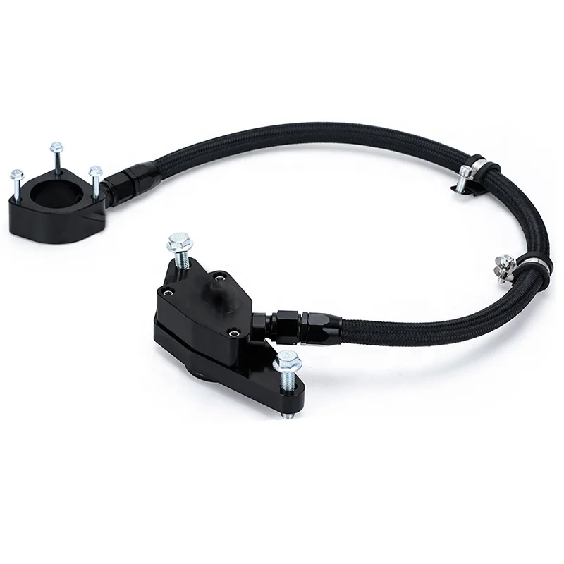Coolant Bypass Kit With Braided Hose For 6.7L & 5.9L Dodge Ram Diesel Trucks