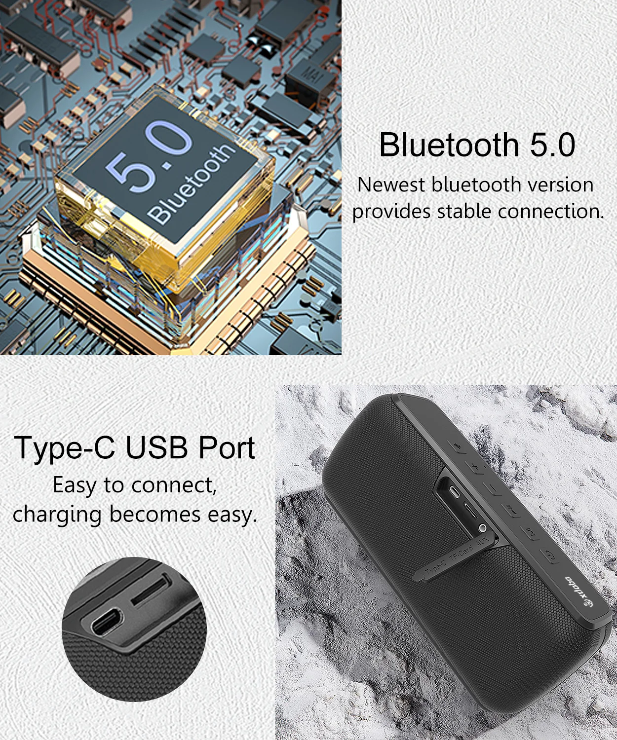 2021 XDOBO Official Manufacturer Mini Portable Wireless Bluetooth Outdoor Home Theater Speaker Waterproof Speaker - ANKUX.COM