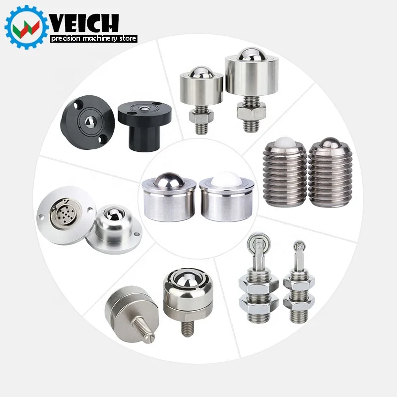 Заводская услуга OEM VCN 312/313 винтовая резьба Omniball передающие блоки конвейер передающий шаровой ролик