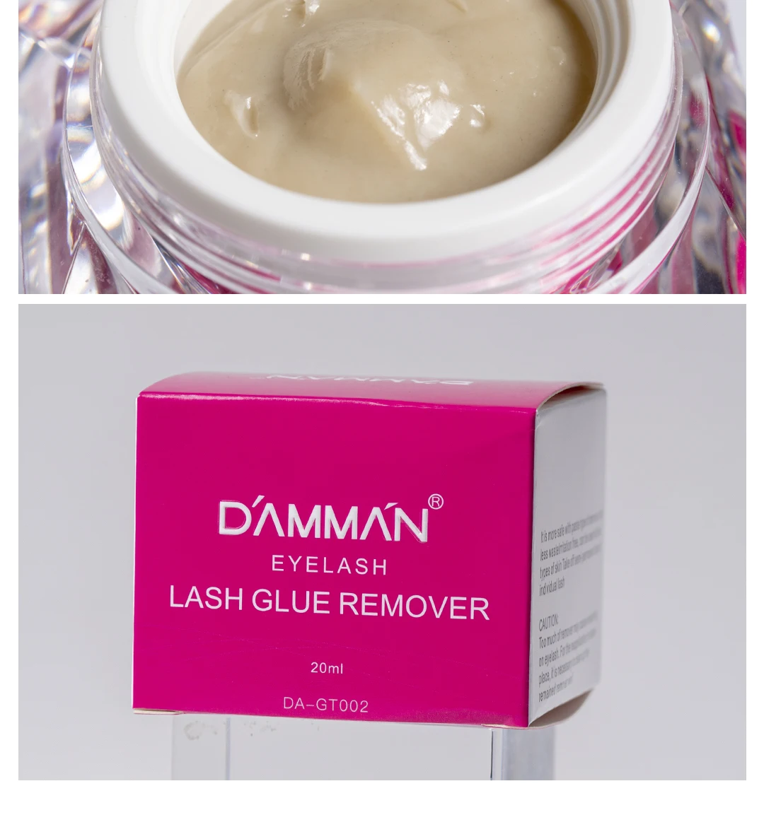 Damman Mild Eyelash Glue Remover Customize Zero Stimulation Adhesive