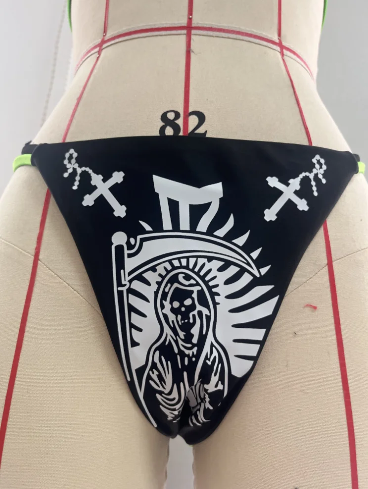 OEM Customization Various Styles Swimsuits and Bikinis & Beachwear Funny Festival Rave Party Bikini