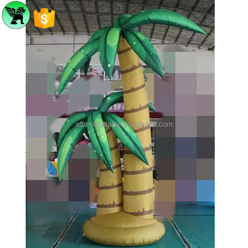 Aufblasbare Riesen-Palme Im Hawaii-Stil - Partydeko Für Pool & Garten