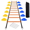 Plat orange 6m 10pcs piquet de terre 4pcs