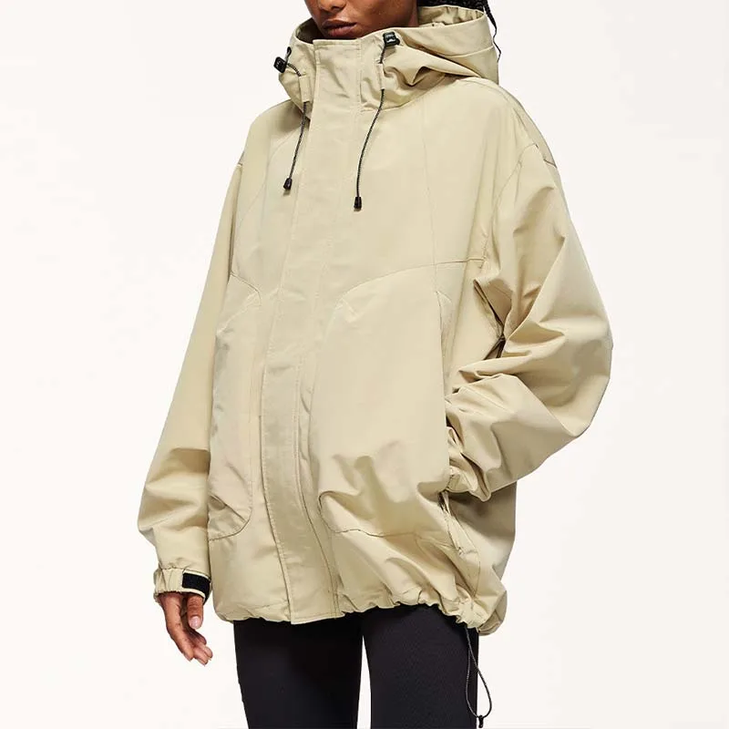 Men's Custom Logo Design Streetwear Polyester Softshell Waterproof Outdoor  Sports Running Windbreaker Rain Jacket for Men