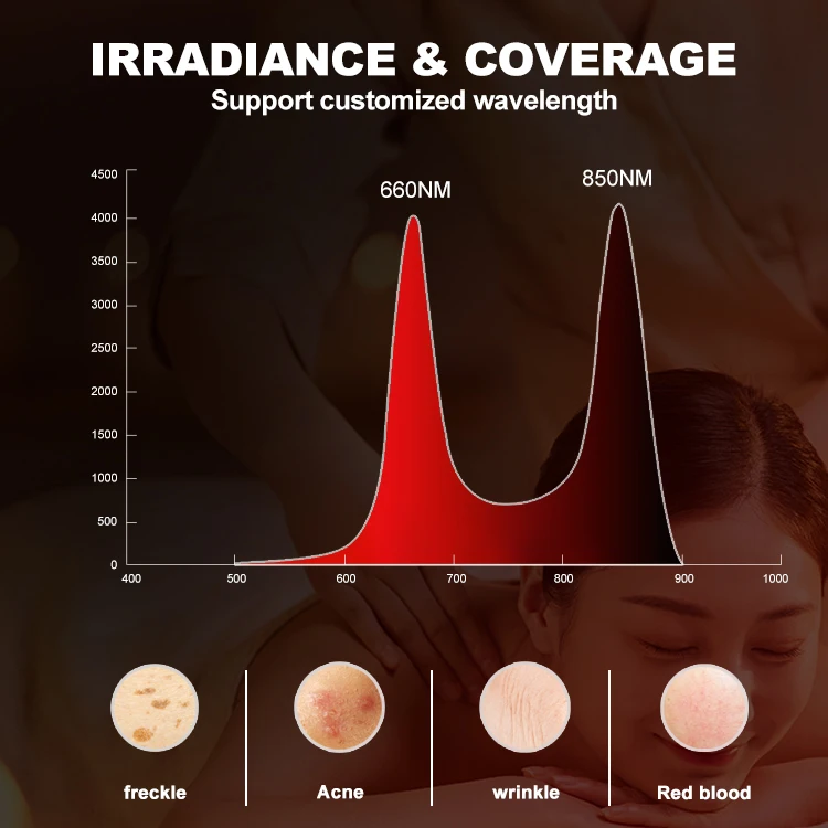 2022 New Arrival 1500w Full Body 630nm 660nm 810nm 830nm 850nm Led Red Infrared Light Therapy
