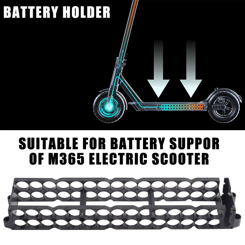 Superbsail Plastic 18650 Battery Holder For Electric Scooter Anti-shake Protection Battery Pack Accessories For Xiaomi M365 supplier