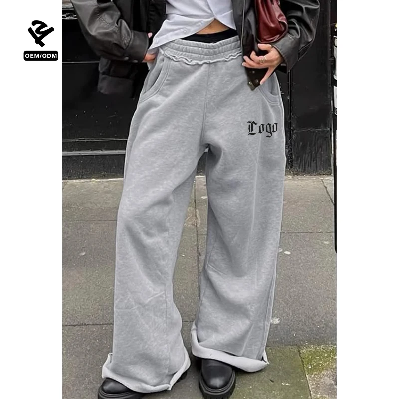 F5236 Wide Leg Pants - Trendy, Comfortable, and Versatile