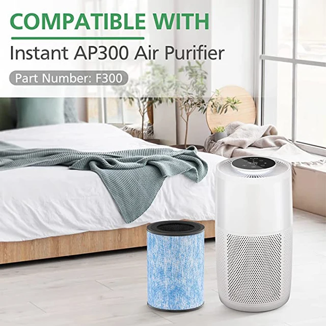 Ap300 Replacement Filter Compatible With Instant F300 Air Purifier