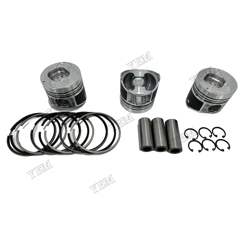 3KC1 Piston Kit W Ring Set For Isuzu Engine Kit
