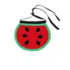 Watermelon with a drool bib