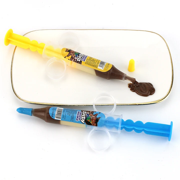 Syringe chocolate