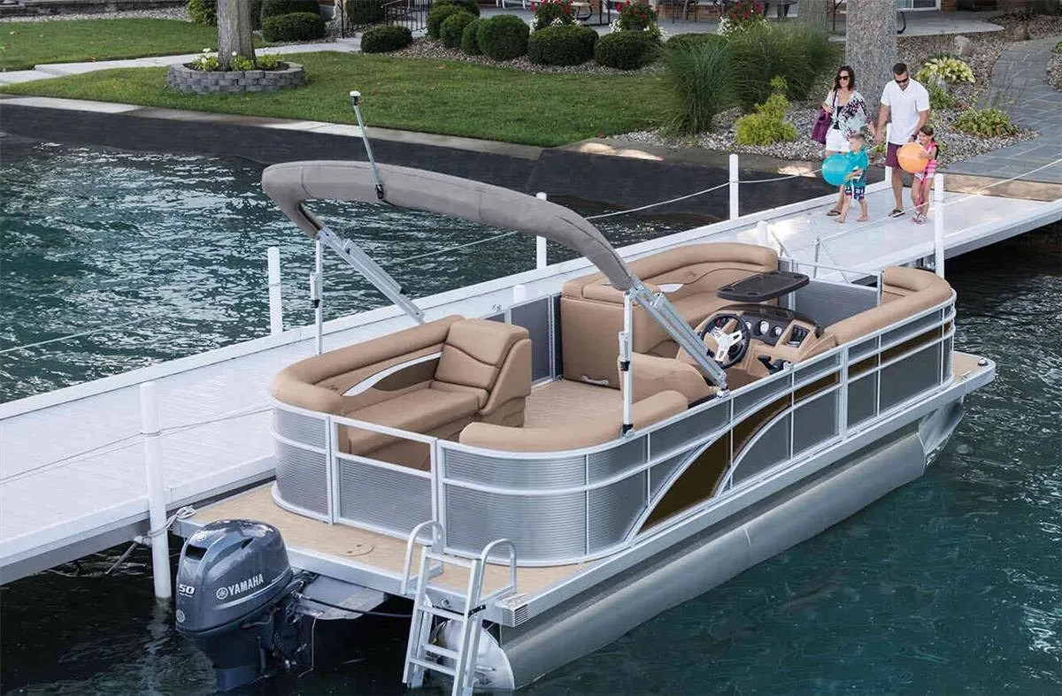 Recreational Brand New High Performance Fiberglass Expanding Pontoon