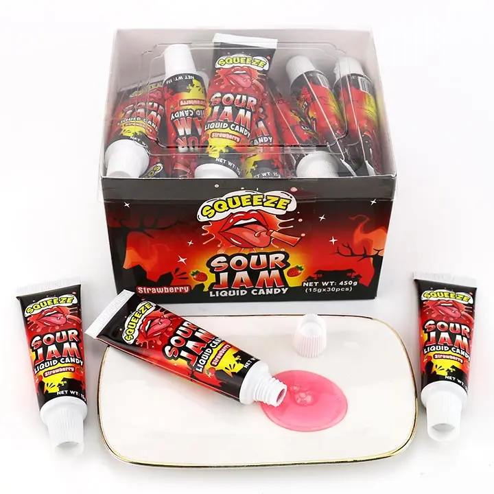 squeeze sour candy