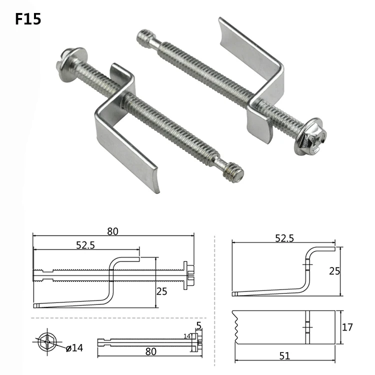 Easy Installation Countertop Quick Clip For Granite In Bathroom And