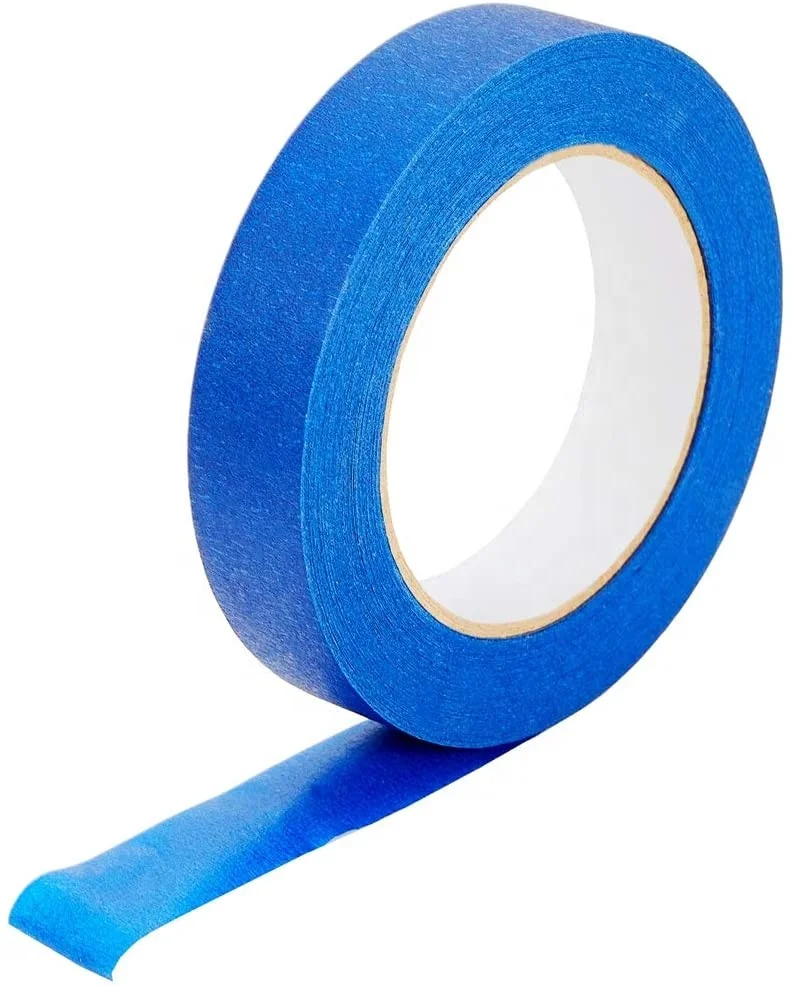 60pk 1" inch x 60yd SBO Partners Blue Painters Masking Tape Wholesale 