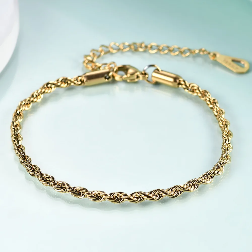 Gelang Rantai Baja Tahan Karat 316l 