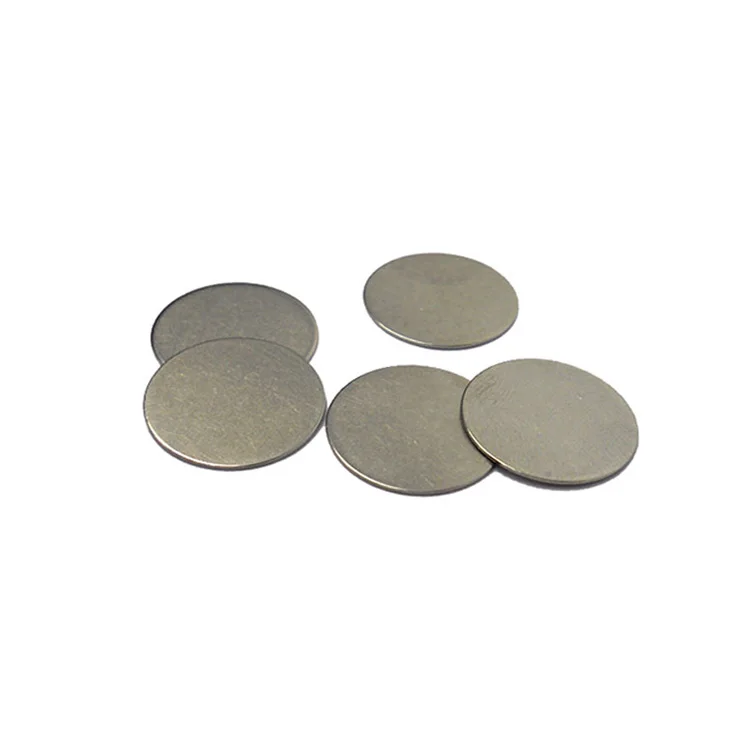 304 Stainless Steel Coin Cell Spacer For Lab Button Battery Assembly ...