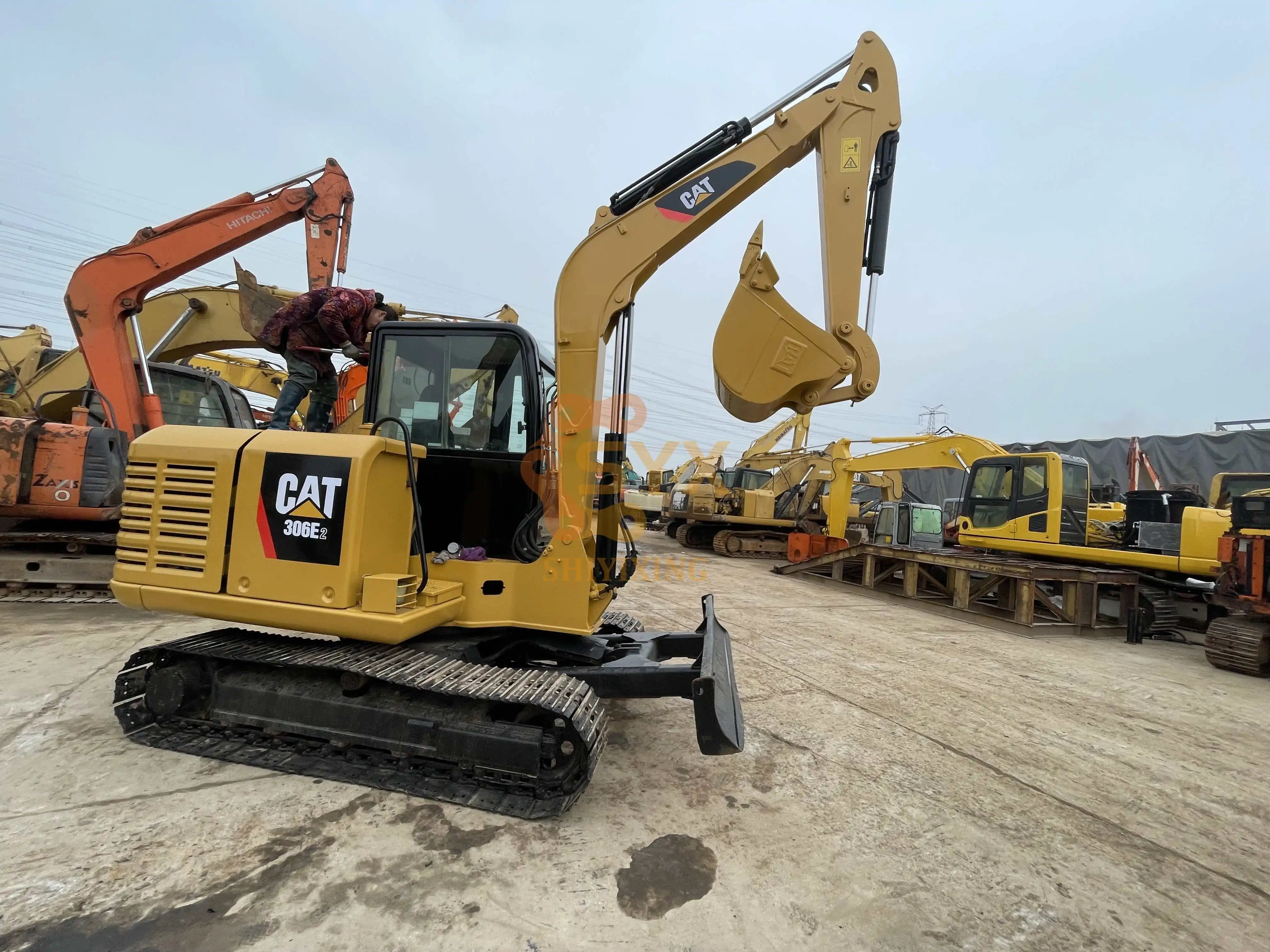 Caterpillar 6 Tons Cat 306e2 Crawler Used Excavators Place Of Origin ...
