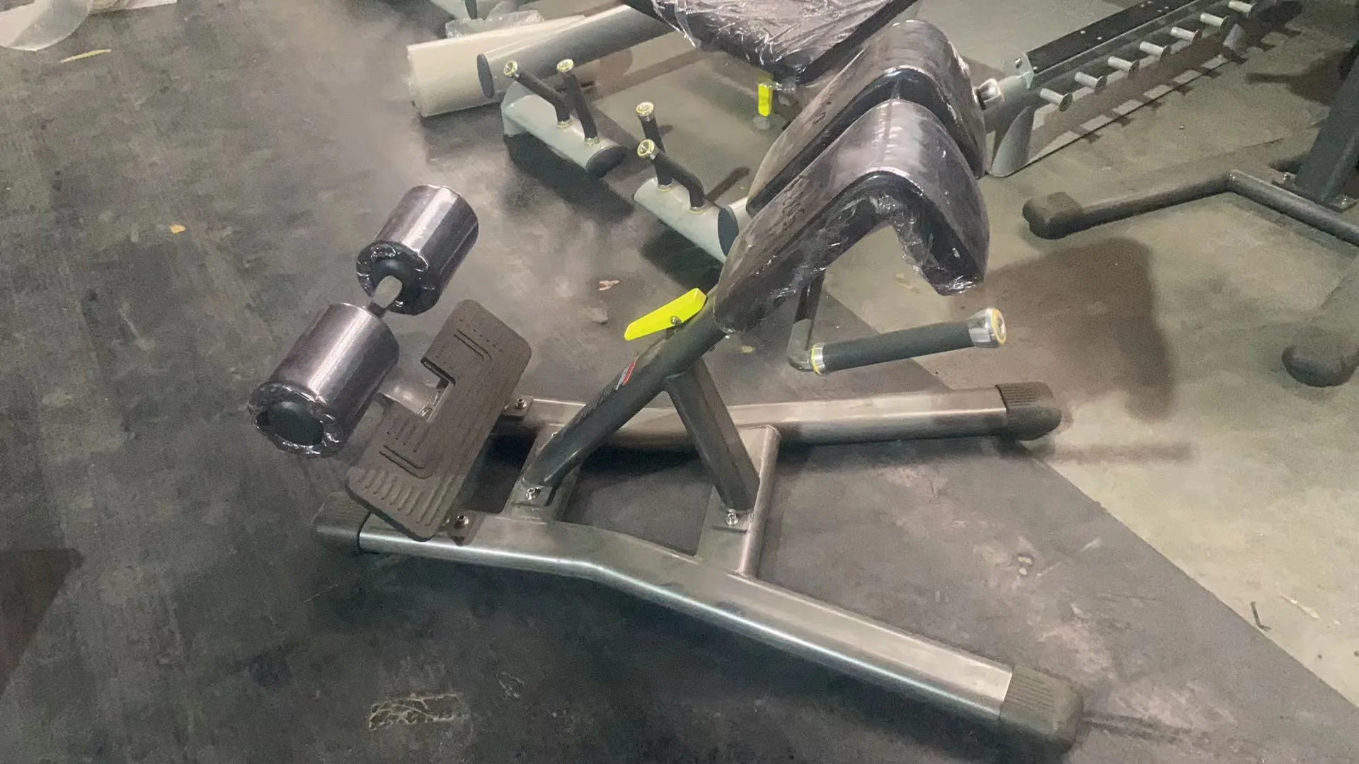 Máquina de Hiperextensão DS033 para treino de extensão traseira,  equipamento comercial de ginástica doméstica, equipamento esportivo de luxo  para academia, image size:1920x1080