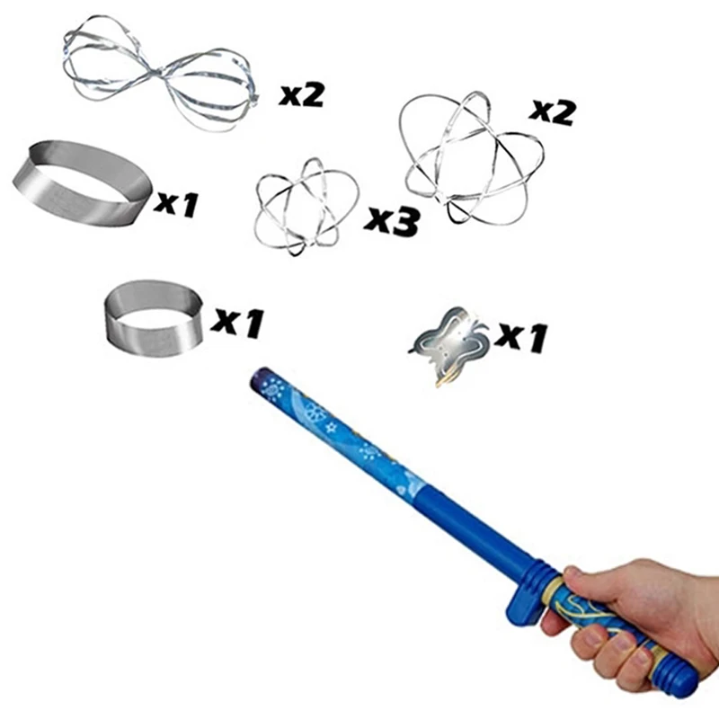 Education toys Fun Fly Stick Electric Static wand Science kit