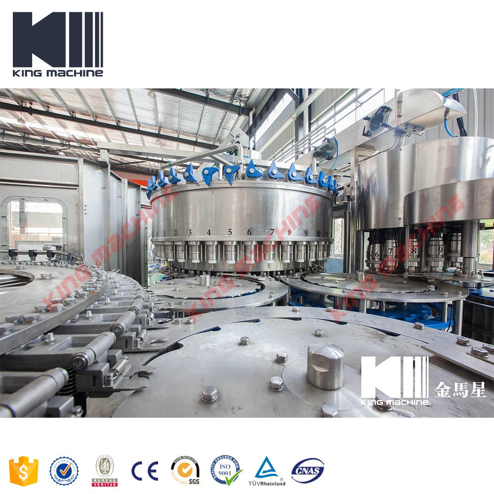 Zhangjiagang king Machine Complete Water Production Line Filling Machine